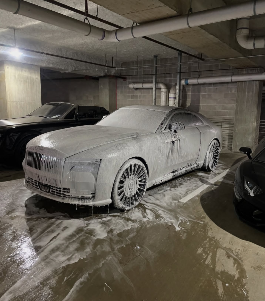Slim Thug's Rolls Royce detail